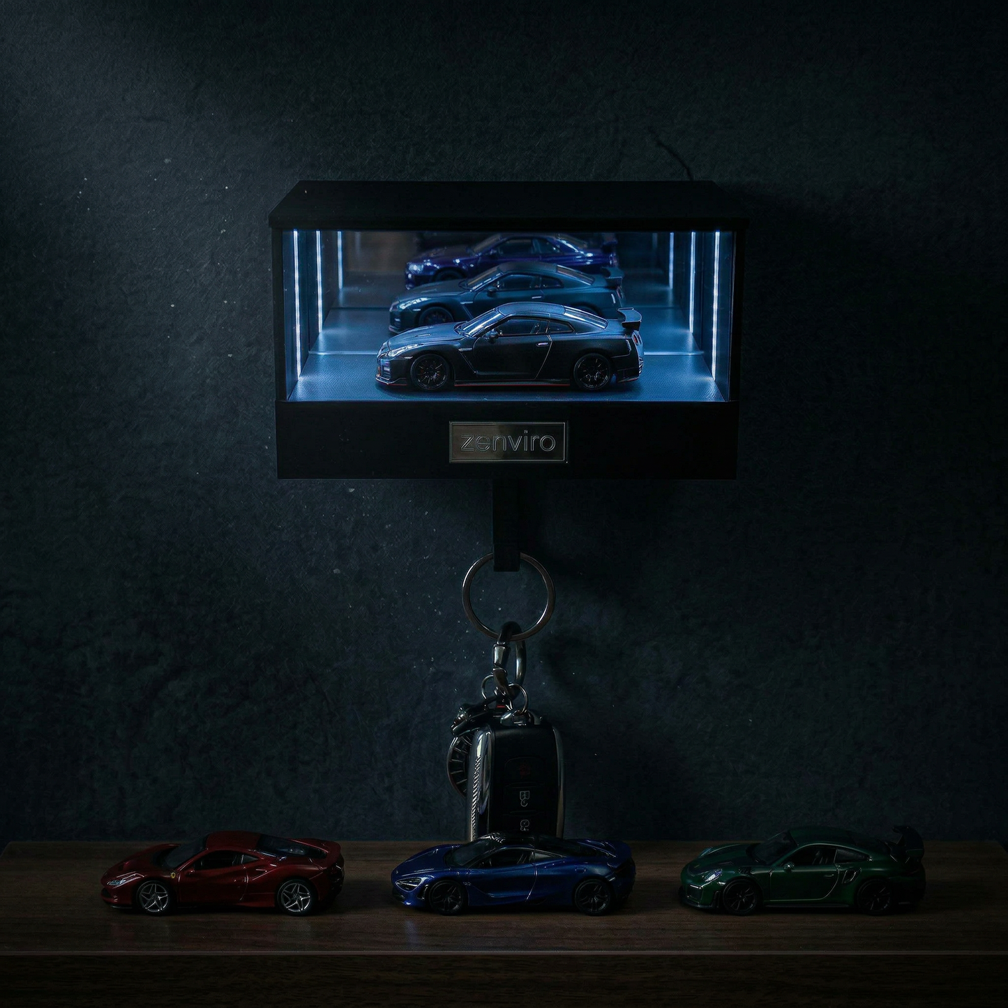 LED Garage Key Holder