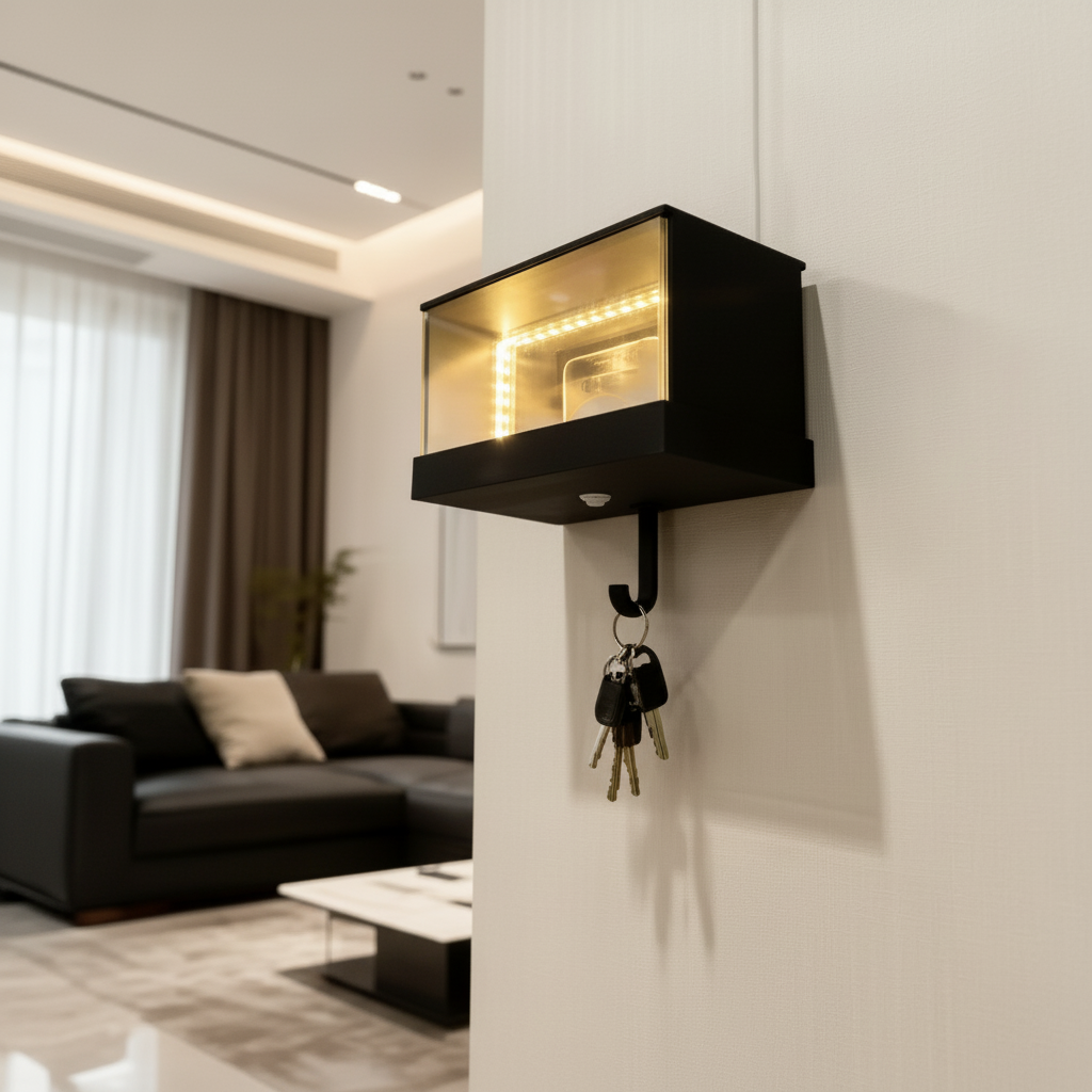 LED Garage Key Holder